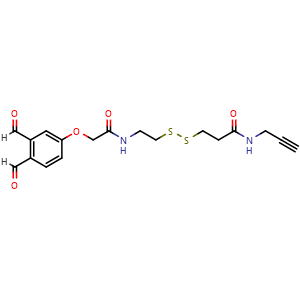 Chemical structure of OPA-SS-alkyne , AChemBlock AD286951
