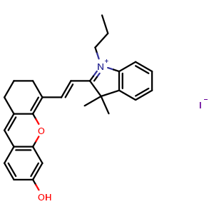 Chemical structure of CyOH (iodine) , CAS 2094692-29-0, AChemBlock AD286978