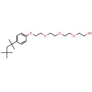 Chemical structure of IGEPAL CA-630 , CAS 2315-63-1, AChemBlock AD287008