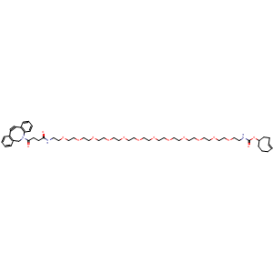 Chemical structure of (4E)-TCO-PEG12-DBCO , AChemBlock AD287048