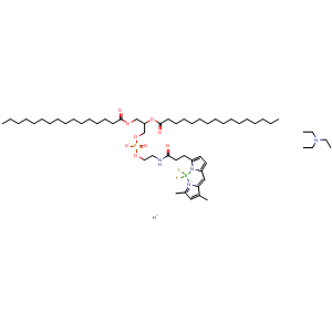 Chemical structure of BODIPY FL-DHPE , CAS 217075-07-5, AChemBlock AD287079
