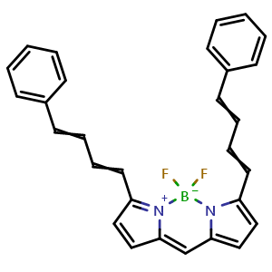 Chemical structure of BODIPY 665/676 , CAS 164106-16-5, AChemBlock AD287080