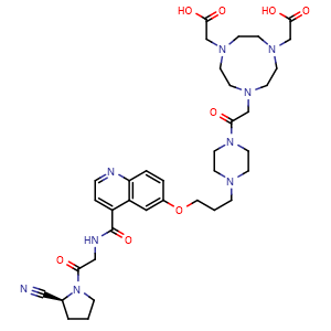 Chemical structure of FAPI-74 , CAS 2374782-76-8, AChemBlock AD287236