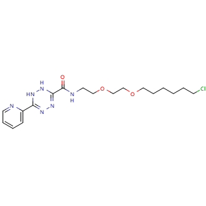 Chemical structure of Halotag-DHTz , CAS 2891987-08-7, AChemBlock AD287249