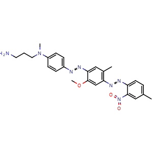 Chemical structure of BHQ-1 amine , CAS 1308657-79-5, AChemBlock AD287306