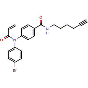 Chemical structure of KB05yne , CAS 2724919-69-9, AChemBlock AD287360