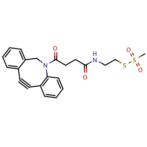 Chemical structure of MTSEA-DBCO , AChemBlock AD287373