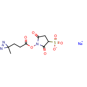 Chemical structure of Sulfo-SDA , CAS 1644558-28-0, AChemBlock AD287513