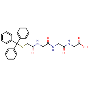 Chemical structure of S-Tr-MAG3-COOH , CAS 198065-30-4, AChemBlock AD287590
