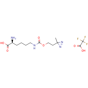 Chemical structure of AbK (TFA salt) , CAS 2858702-85-7, AChemBlock AD287602