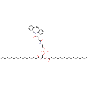 Chemical structure of DSPE-DBCO , AChemBlock AD287628