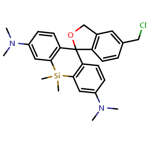 Chemical structure of 4-CH2Cl-HMSiR , AChemBlock AD287666