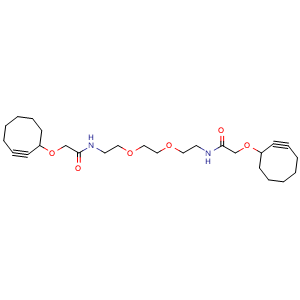 Chemical structure of ALO-PEG2-ALO , CAS 1648692-65-2, AChemBlock AD287732