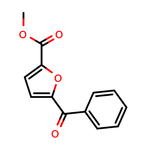 Chemical structure of Methyl5-benzoylfuran-2-carboxylate , CAS 58972-21-7, AChemBlock AD287974
