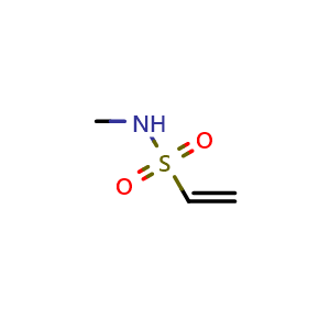 Chemical structure of N-Methylethenesulfonamide , CAS 27325-97-9, AChemBlock AD288022