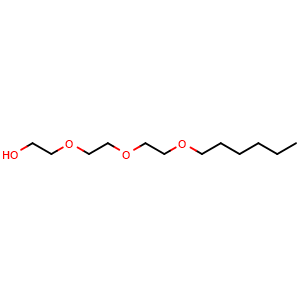 Chemical structure of Triethylene glycol monohexyl ether , CAS 25961-89-1, AChemBlock AD288311