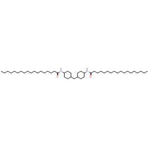 Chemical structure of N,N'-(Methylenebis(cyclohexane-4,1-diyl))distearamide , CAS 32694-71-6, AChemBlock AD288334