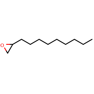 Chemical structure of 2-Nonyloxirane , CAS 17322-97-3, AChemBlock AD288349