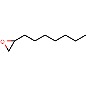 Chemical structure of 2-Heptyloxirane , CAS 28114-20-7, AChemBlock AD288360