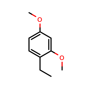 Chemical structure of 1-ethyl-2,4-dimethoxybenzene , CAS 19672-03-8, AChemBlock AD288412