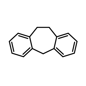 Chemical structure of 10,11-Dihydro-5H-dibenzo[a,d][7]annulene , CAS 833-48-7, AChemBlock AD289338