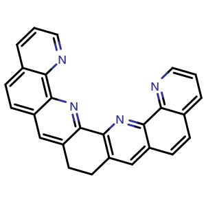 Chemical structure of 8,9-Dihydrobenzo[2,1-b:3,4-b']bis([1,10]phenanthroline) , CAS 158753-10-7, AChemBlock AD289350