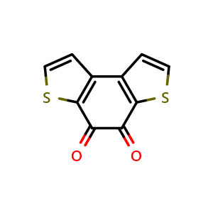 Chemical structure of Benzo[1,2-b:4,3-b′]dithiophene-4,5-dione , CAS 24243-31-0, AChemBlock AD289563