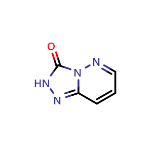 Chemical structure of [1,2,4]Triazolo[4,3-b]pyridazin-3(2H)-one , CAS 33050-35-0, AChemBlock AD289614