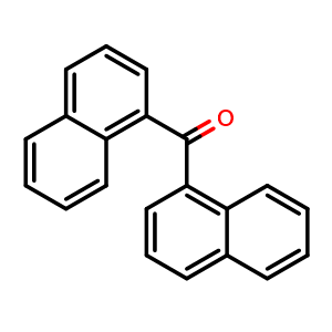 Chemical structure of Dinaphthalen-1-ylmethanone , CAS 605-78-7, AChemBlock AD289701