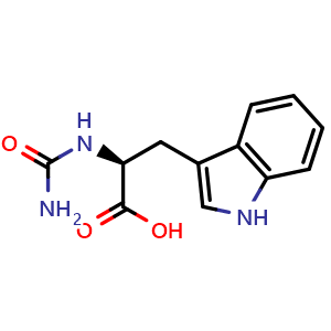 Chemical structure of Carbamoyl-L-tryptophan , CAS 89595-64-2, AChemBlock AD289721