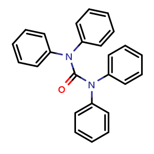 Chemical structure of 1,1,3,3-Tetraphenylurea , CAS 632-89-3, AChemBlock AD289736