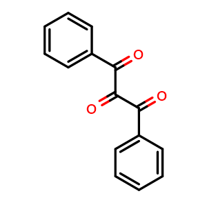 Chemical structure of 1,3-Diphenylpropanetrione , CAS 643-75-4, AChemBlock AD289813