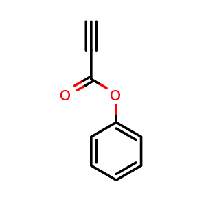 Chemical structure of phenyl prop-2-ynoate , CAS 60998-71-2, AChemBlock AD290301