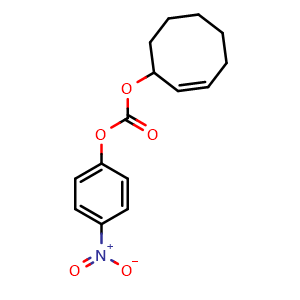 Chemical structure of (2Z)-TCO-PNB ester , AChemBlock AD291209