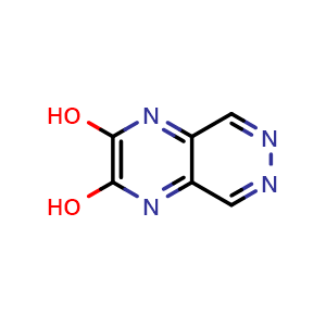 Chemical structure of Pyrazino[2,3-d]pyridazine-2,3-diol , AChemBlock AD291403