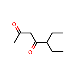 Chemical structure of 5-Ethylheptane-2,4-dione , AChemBlock AD291793