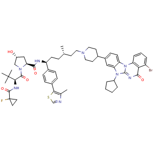 Chemical structure of ACBI2 , CAS 2913161-19-8, AChemBlock AD291973