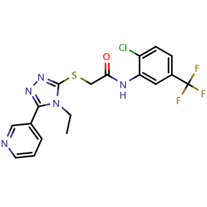 Chemical structure of WAY-299721 , CAS 338427-78-4, AChemBlock AD292280