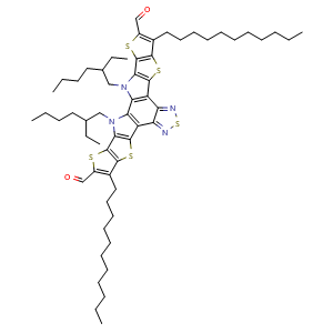 Chemical structure of BTP26C11-2CHO , CAS 2304444-53-7, AChemBlock AD292292