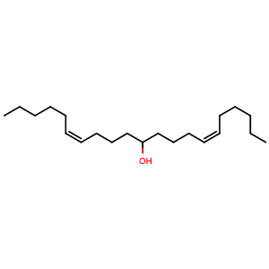 Chemical structure of (6Z,15Z)-Henicosa-6,15-dien-11-ol , CAS 1450888-53-5, AChemBlock AD292303