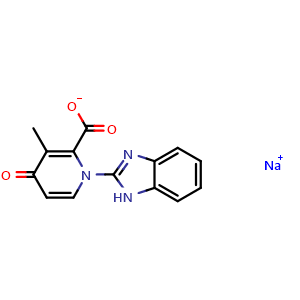 Chemical structure of Rabeprazole Ep impurity C , CAS 2437254-50-5, AChemBlock AD292333
