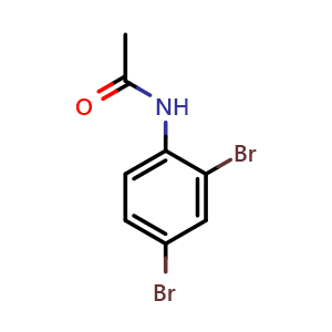 Chemical structure of N-(2,4-dibromophenyl)acetamide , CAS 23373-04-8, AChemBlock AD292903