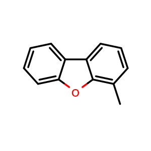 Chemical structure of 4-Methyldibenzofuran , CAS 7320-53-8, AChemBlock AD293703