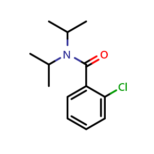 Chemical structure of 2-Chloro-N,N-bis(1-methylethyl)benzamide , CAS 70657-63-5, AChemBlock AD294029