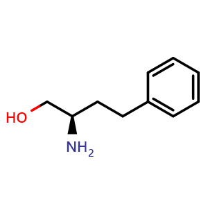 Chemical structure of D-Homophenylalaninol , CAS 761373-40-4, AChemBlock AD295196