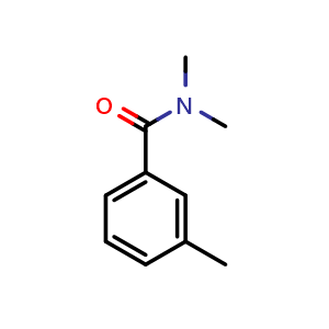Chemical structure of N,N,3-trimethylbenzamide , CAS 6935-65-5, AChemBlock AD295352