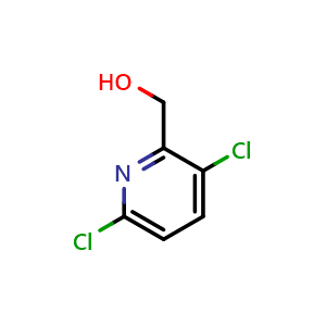 Chemical structure of (3,6-dichloropyridin-2-yl)methanol , CAS 58804-10-7, AChemBlock AD296142