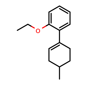 Chemical structure of 2'-ethoxy-4-methyl-2,3,4,5-tetrahydro-1,1'-biphenyl , CAS 2918936-44-2, AChemBlock AD296154