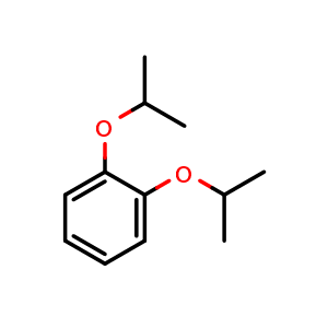 Chemical structure of 1,2-diisopropoxybenzene , CAS 1698-98-2, AChemBlock AD296495