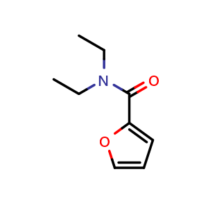 Chemical structure of N,N-diethylfuran-2-carboxamide , CAS 32488-17-8, AChemBlock AD296966